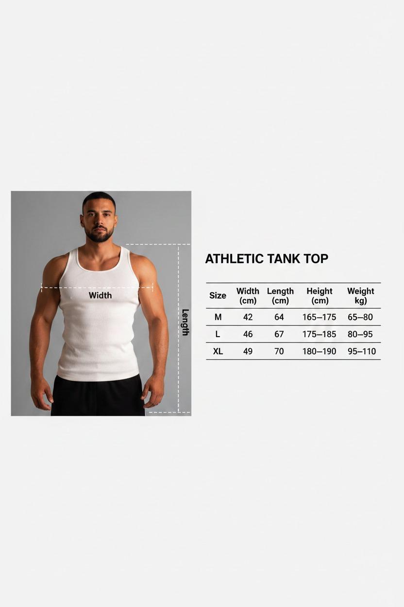Athletic tank top